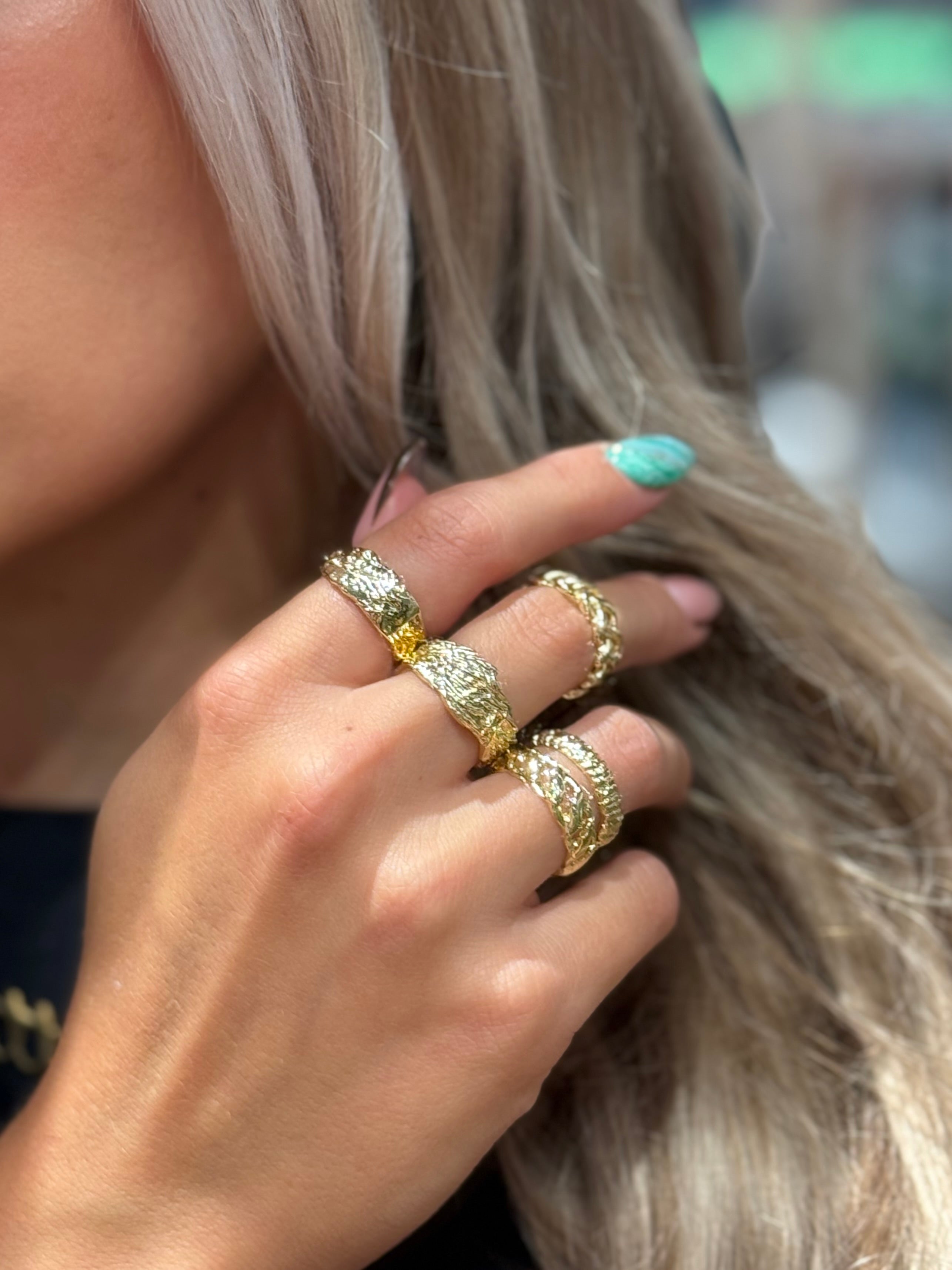 PCJAVA Rings - Gold Colour